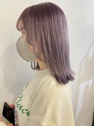 セミロング Yo ／ ulu.のヘアスタイル