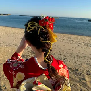 ヘアアレンジ OUD尼崎 KAO🍀🫧のヘアスタイル