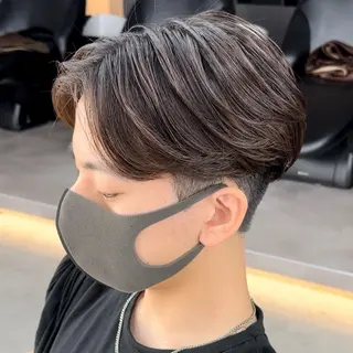 ミディアム パーマ メンズ 【池袋店 店長】伊藤 昂樹/曲がる縮毛矯正のヘアスタイル