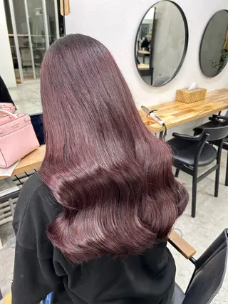 ロング カラー RYOSUKE ハイトーンのヘアスタイル