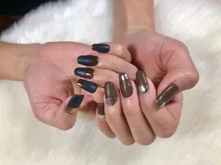 ネイル Amber21.所属・Nagahama Akariのネイルデザイン