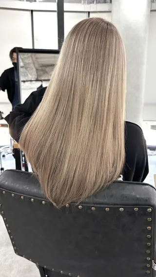 セミロング ヘアアレンジ カラー 💎lino _by _ACNE💎 🧸のヘアスタイル