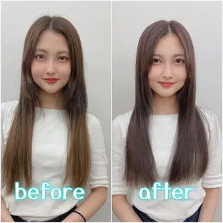 ロング カラー パーマ ヘアアレンジ モテ髪💛美髪矯正 ✨艶髪特化🫧山根のヘアスタイル