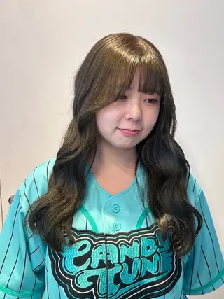 ロング カラー ナチュラル大人っぽい スタイル　MAORIのヘアスタイル