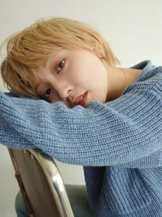 ショート カラー rimi/ショート /透明感カラーのヘアスタイル