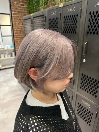 ショート カラー ROW町田 山本圭一郎のヘアスタイル