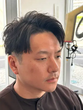 ショート メンズ EARTH大宮宮原店所属・ri kuのヘアスタイル