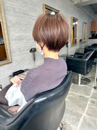 ショート カラー ショート/レイヤー /札幌/小山内のヘアスタイル