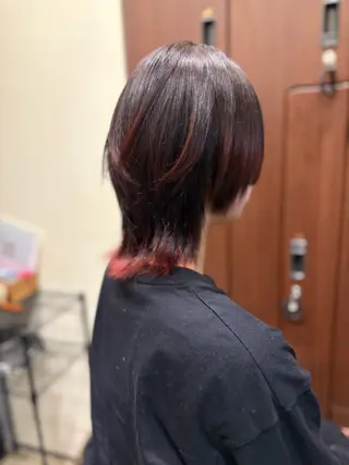 ショート カラー 益田 実苗 //カラー//布施のヘアスタイル