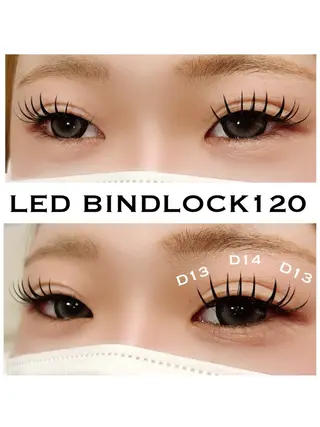 マツエク・マツパ シュガーレイ所属・バインドロック🦋 アンドヘルシーのマツエク・マツパデザイン