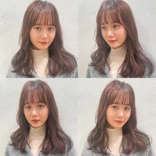 セミロング 産休中2026.4月 復帰予定/野崎華代のヘアスタイル