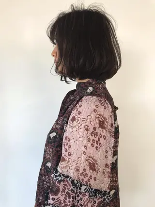 ショート カラー steed tokyo所属・KOOKI スティードトーキョーのヘアスタイル