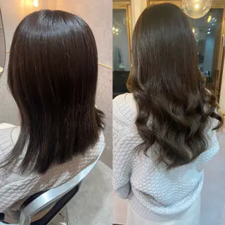 ロング 新宿/韓国ヘア 中明度カラー/かやのヘアスタイル