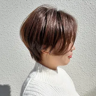 ショート カラー 社内カット講師・店長 菅原賢一のヘアスタイル