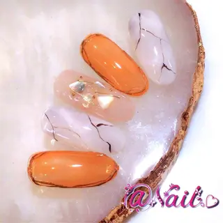 ネイル 小尾 栞のネイルデザイン