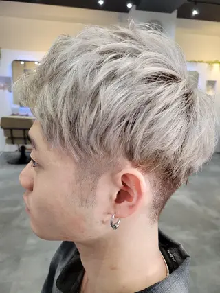 メンズ カラー 大前 真のヘアスタイル