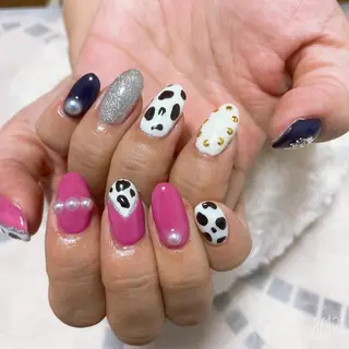 ネイル The Best Beauty受付担当のヘアスタイル