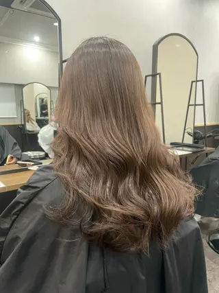 ロング カラー レイヤー/艶カラー 🫧守利のヘアスタイル