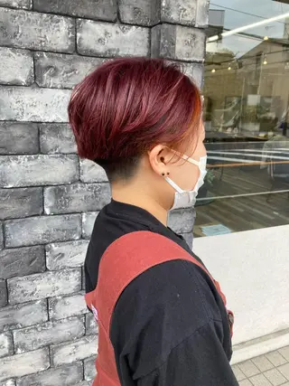 ショート カラー ✂️似合わせの魔術師 石田一樹✂️のヘアスタイル
