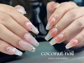 ネイル 神田 ココナッツのネイルデザイン