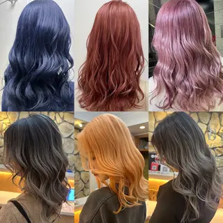 ロング eL HAIR SALON なんば店所属・ブリーチカラー特化 /焼田貴明のヘアスタイル