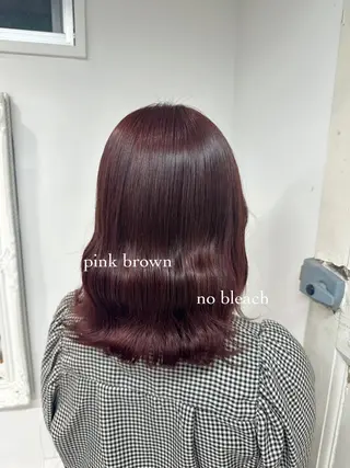 ミディアム カラー ハルカ/ 表参道/透明感カラーのヘアスタイル