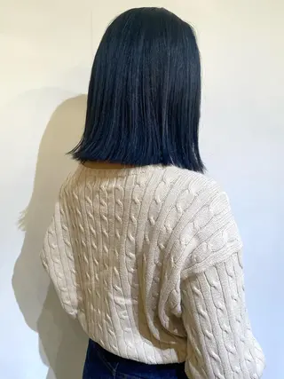 カラー ブリーチカラー🎀 韓国風/寺門美優のヘアスタイル