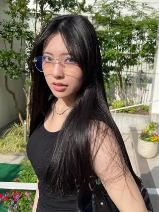 ロング 園田 渉 ◤SHIKIO◢のヘアスタイル