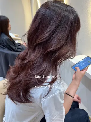 カラー ❤️ブリーチなし💚 ダブルカラー平野実花のヘアスタイル