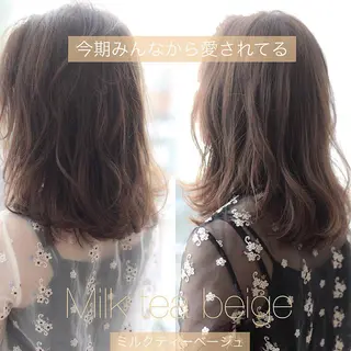 ミディアム VIVIE【ヴィヴィ】所属・髪質改善/韓国風 レイヤー/田村祐樹のヘアスタイル