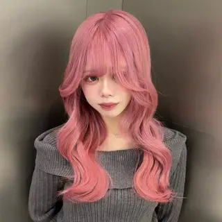 ロング カラー 🤍Suzuka🤍 ハイトーン/ブリーチのヘアスタイル