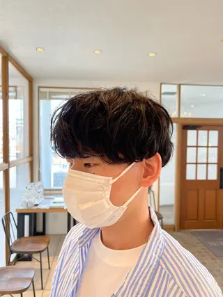 メンズ 鈴木 優太のヘアスタイル