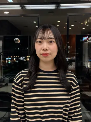 ロング 西宮/トレンドカラー /美馬本紅亜のヘアスタイル