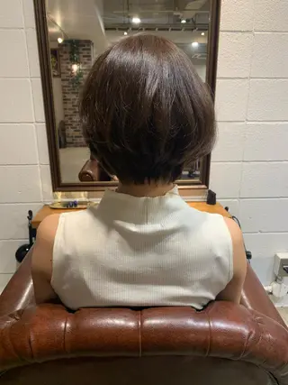 ショート ショート🌼パーマ 本間正子のヘアスタイル