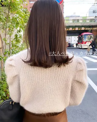 ミディアム また会いたくなる 美容師【KENTA】のヘアスタイル