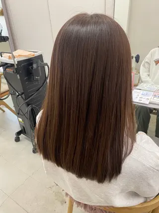 ミディアム 🌻花屋併設🌻濱 幸帆のヘアスタイル