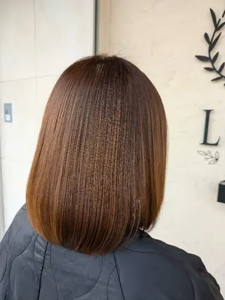 ミディアム 中谷　千鶴 ◎ブリーチカラー得意のヘアスタイル