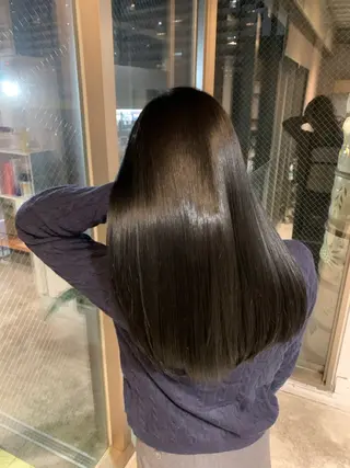 ロング 福島 諒のヘアスタイル