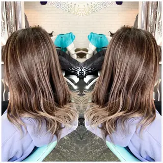 ロング カラー ヘアアレンジ Kimura Shinyaのヘアスタイル