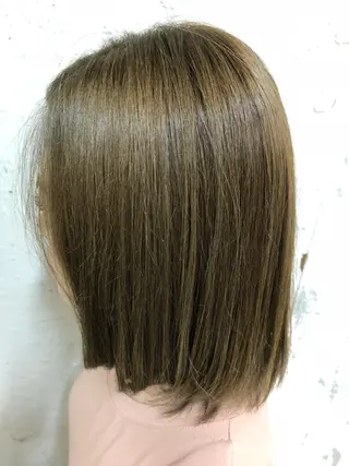 ミディアム カラー 桐原 竜也のヘアスタイル