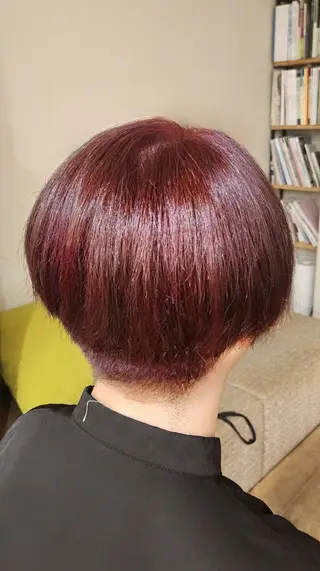 ショート closet新宿🌟 青木力のヘアスタイル