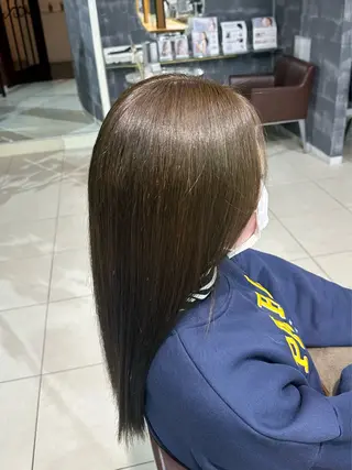 ロング カラー Laulu 佐藤壮也のヘアスタイル