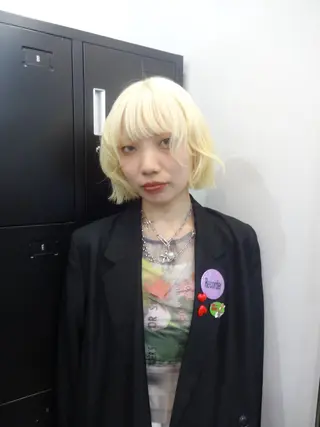 カラー 透明感color🩵 MAYUKAのヘアスタイル