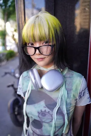 カラー 渋谷/ハイトーン/ 🪐airi👽のヘアスタイル