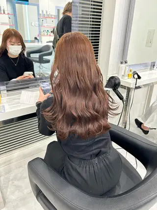 ロング カラー 韓国カット/ パーマ/KOTAのヘアスタイル