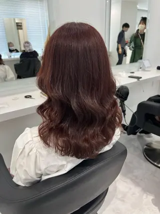 セミロング カラー 🌿透明感赤み消し Keishin🌿のヘアスタイル