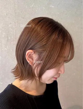 ショート カラー 🫧🎀tasty yama🫧🪽のヘアスタイル