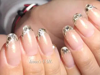 ネイル かな/40代からの カジュアルネイルのネイルデザイン