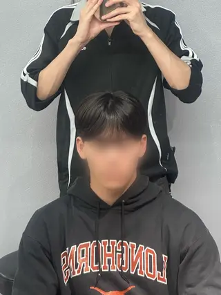 メンズ 梅田/パーマ/ 韓国メンズヘア/ハタのヘアスタイル