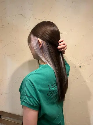 ロング カラー 千葉 景虎のヘアスタイル